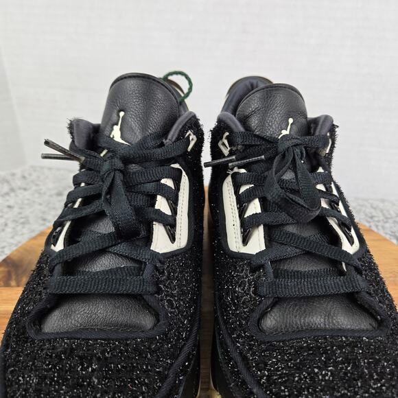 Jordan 3 Retro AWOK Vogue Anna Wintour Black Casual Sneaker Womens 10 BQ3195-001 - Picture 7 of 16